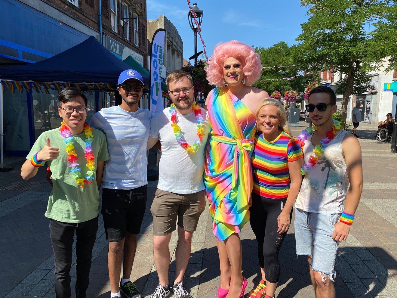Siemens Mobility supports Goole Pride as team joins day of celebrations: Goole Pride 1