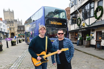 The Bad Cowboys, from left John Carroll and Steve Bilsborough @JonCraig_Photos