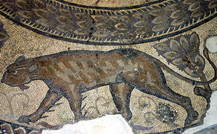 Part of the Orpheus Mosaic at the Corinium Museum-2