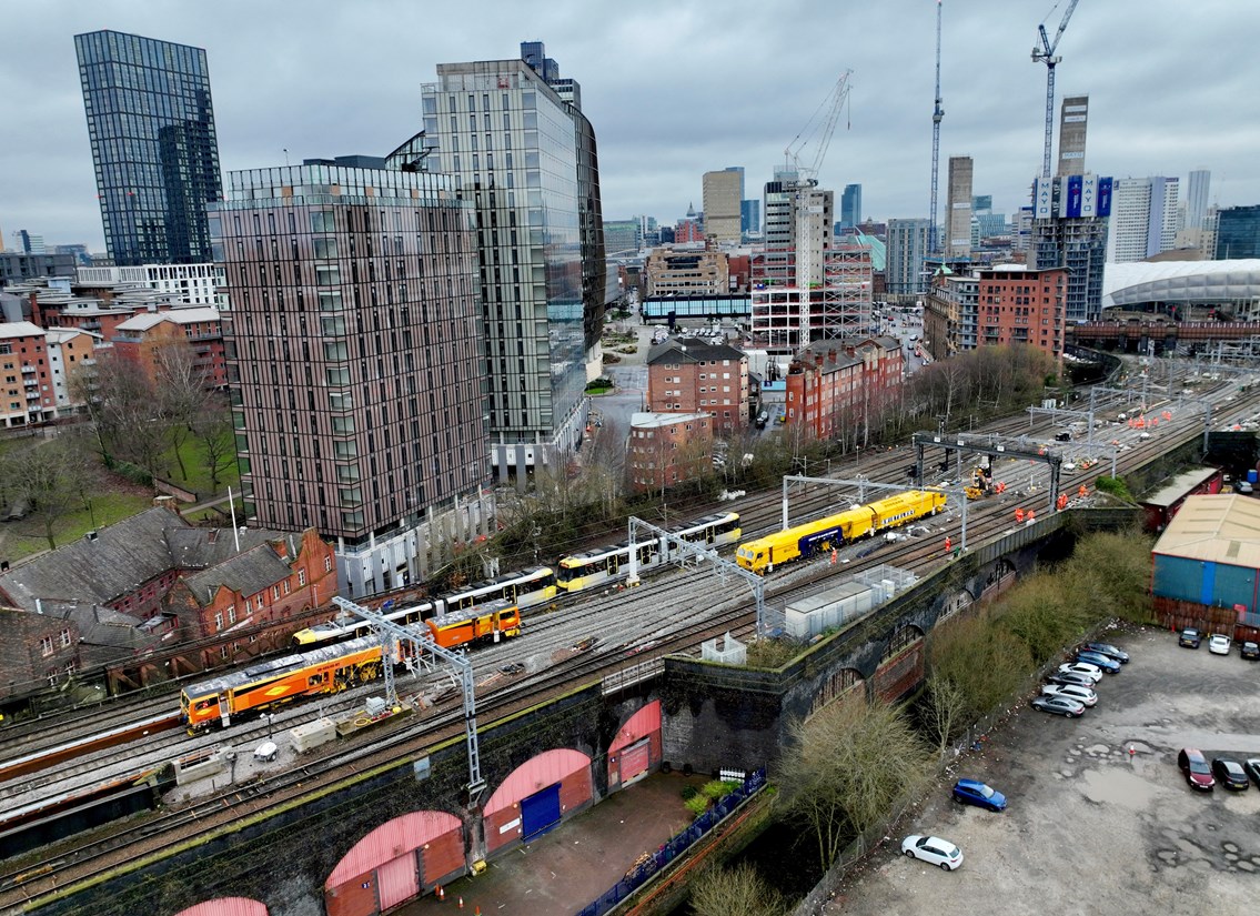 Network Rail completes major rail upgrade in Manchester as part of Transpennine Route Upgrade -3
