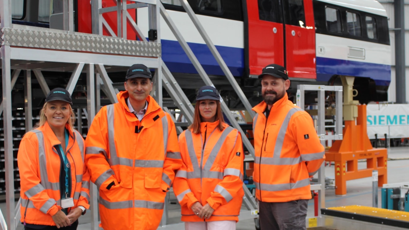 Great Grimsby and Cleethorpes MP visits Siemens Mobility's Goole Rail Village: Melanie Onn visit to Siemens Goole Rail Village - Hero Image