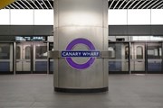 TfL Image - Canary Wharf Elizabeth line station transfers to TfL - station roundel