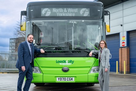 Andrew Cullen & Kayleigh Ingham First Bus N&WY 3