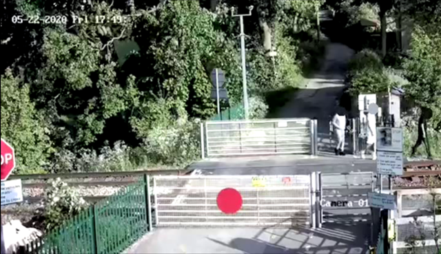 Alarming CCTV shows three teenage trespassers on railway tracks in West Yorkshire