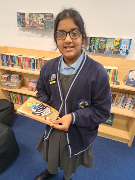 Deepdale Community Primary School pupil Binte talks about this year's Fantastic Book Awards