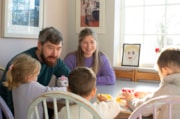 Adopters Rachael and Paul who adopted through Early Permanence