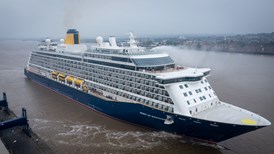 Spirit of Discovery leaves Tilbury on its first cruise since lockdown started in March 2020