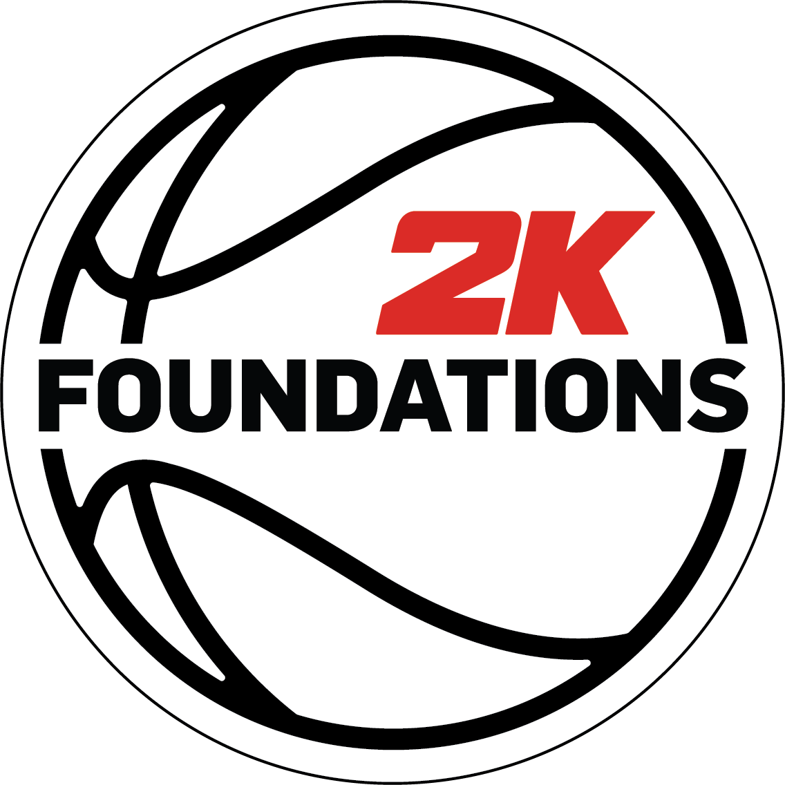 2K Foundations Logo Color Sticker