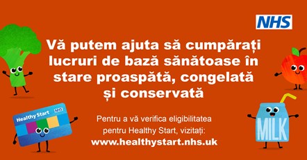 NHS Healthy Start POSTS - What you can buy posts - Romanian-2