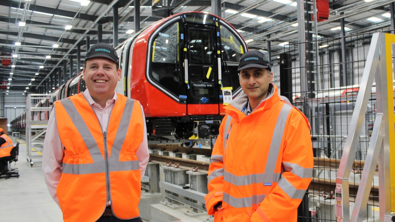 Bridlington and The Wolds MP Charlie Dewhirst visits Goole Rail Village: Charlie Dewhirst 02