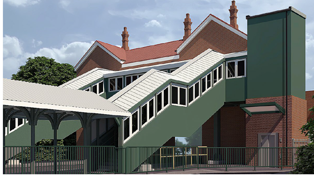 Eridge station -artist's impression