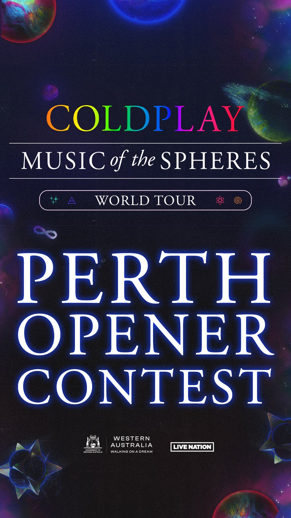 Coldplay WA Opener Competition-2