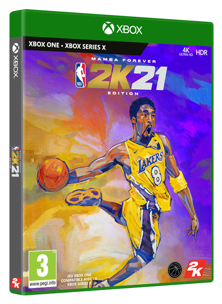 NBA 2K21 Packaging Kobe Bryant Xbox One (3D)