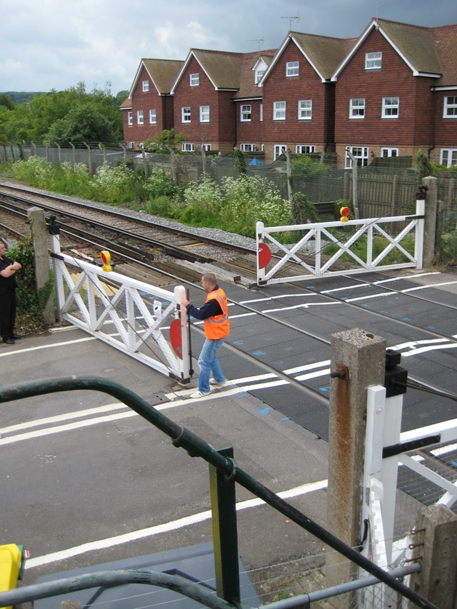 Wateringbury Level Crossing 2