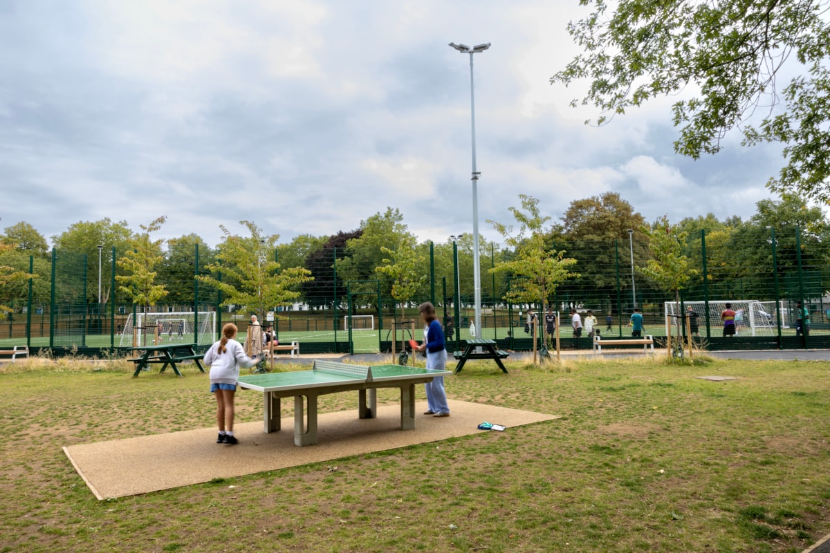 Barnard Park table tennis