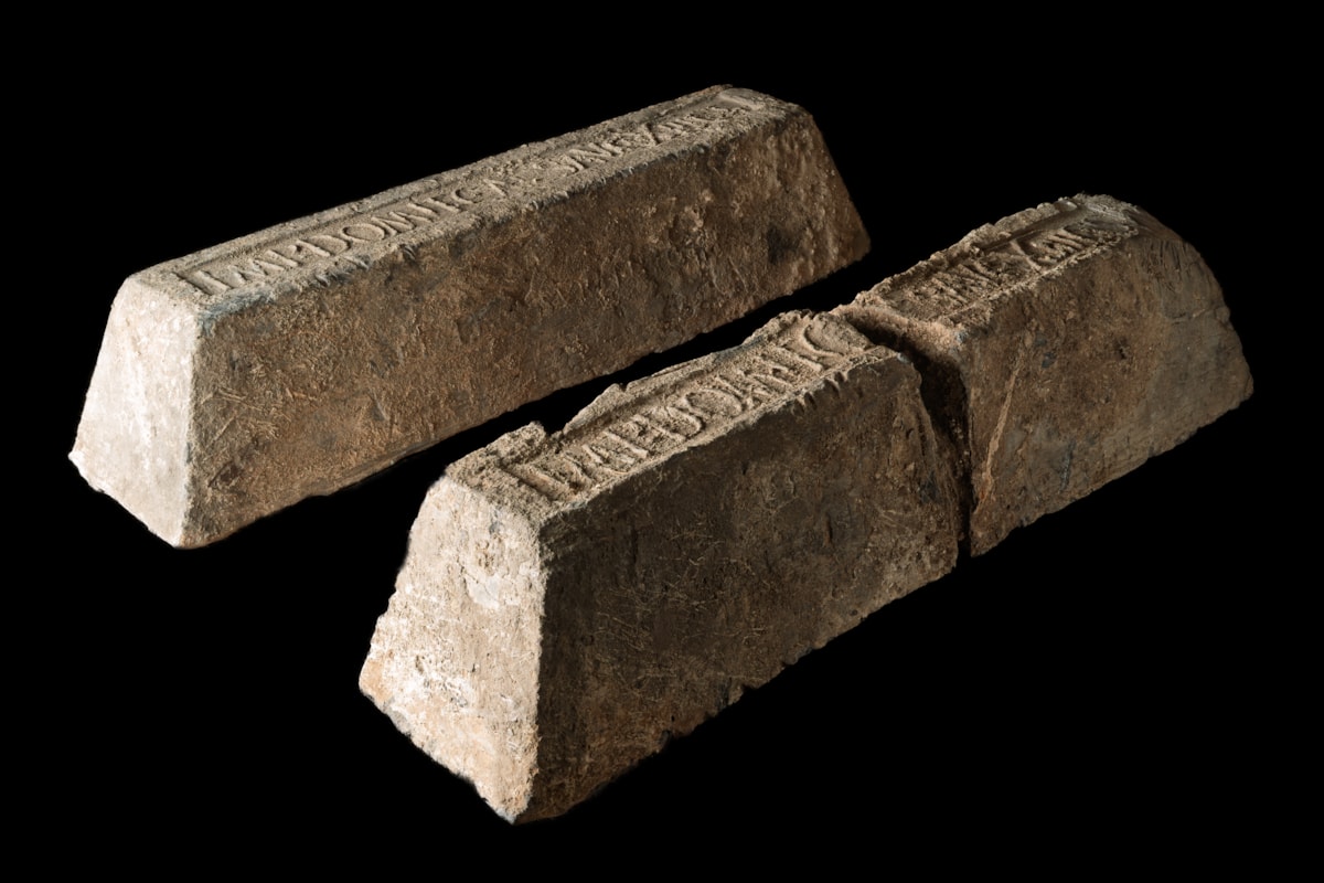 Lead Pigs found at dig in Ceredigion.