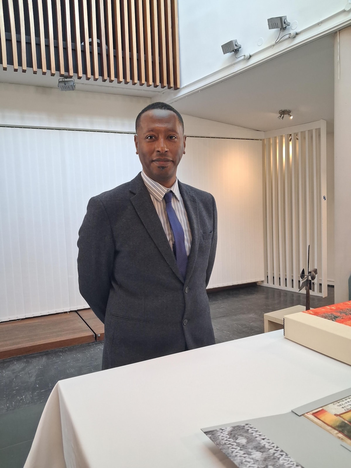Eyob Derillo, an Ethiopian expert from the British Library