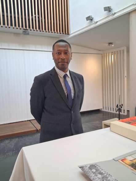 Eyob Derillo, an Ethiopian expert from the British Library