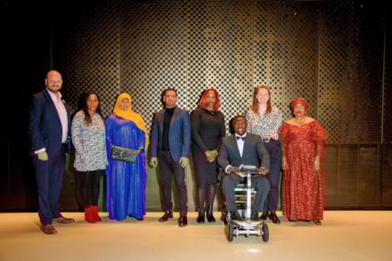 Mayor of Hackney Philip Glanville with the Mayor's Civic Awards winners
