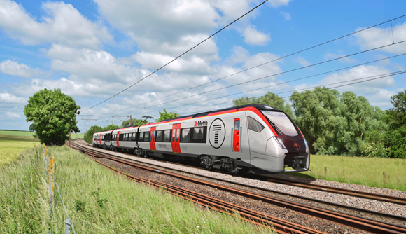 Class 756 on the Rhymney Line