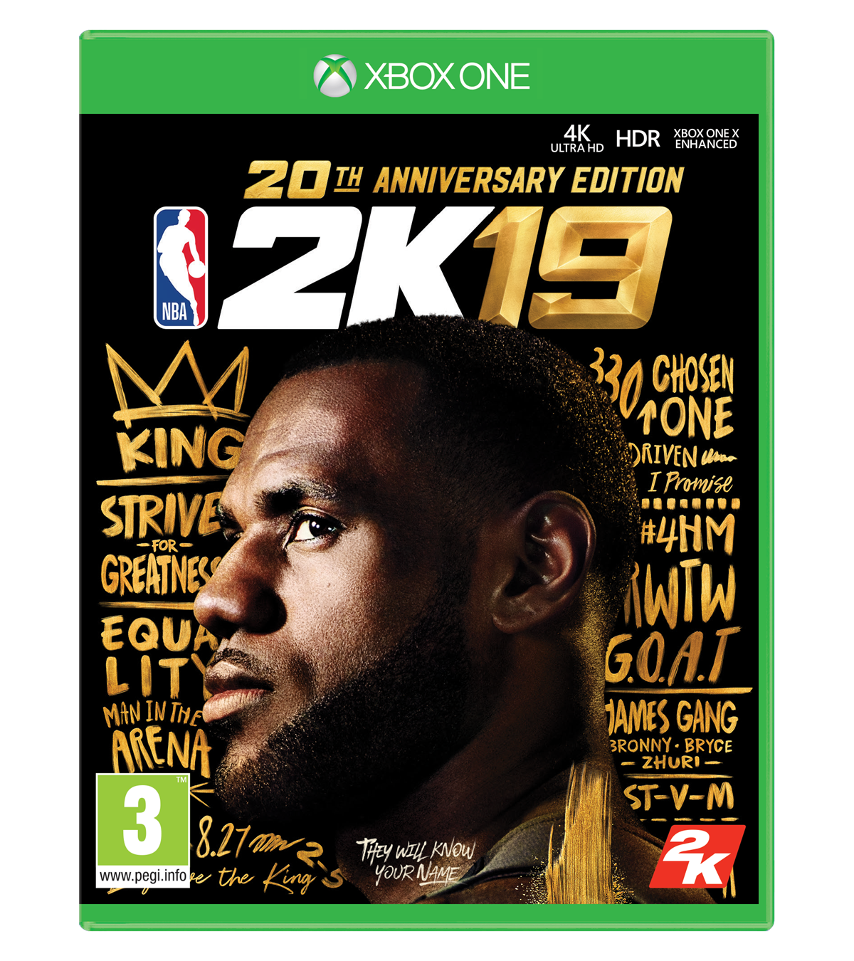 NBA2K19 20AE XB1 FOB (PEGI)