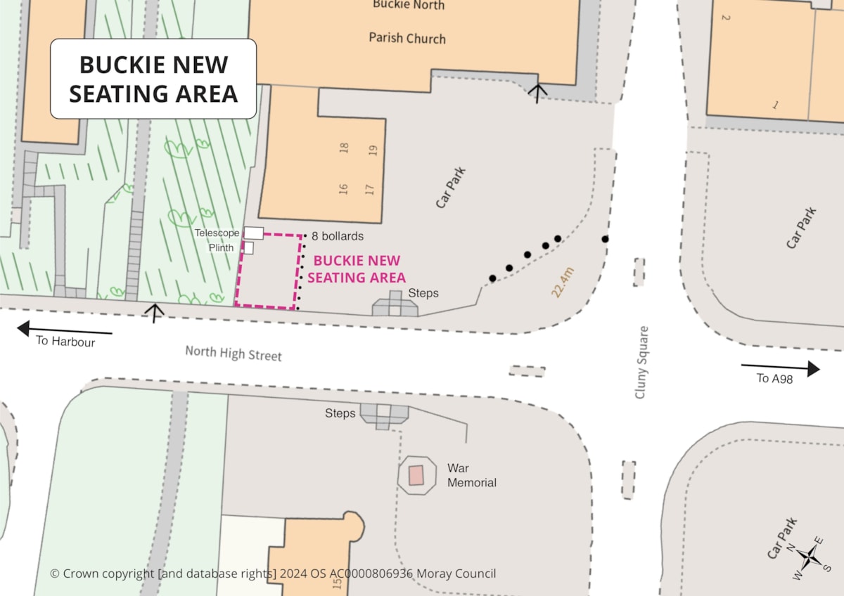 Buckie new seating map