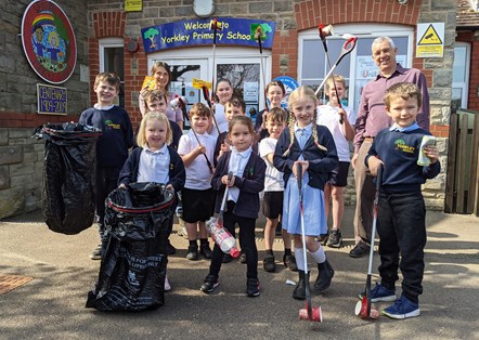 Yorkley Primary School Litter Club 1