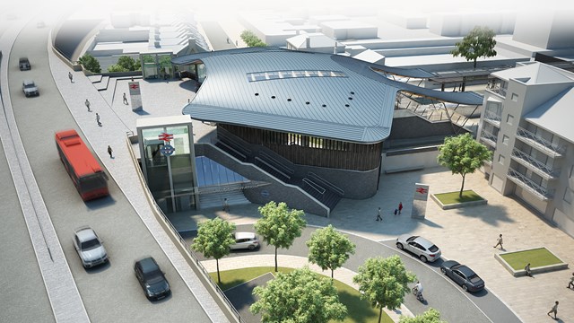 Proposals for new station at Abbey Wood