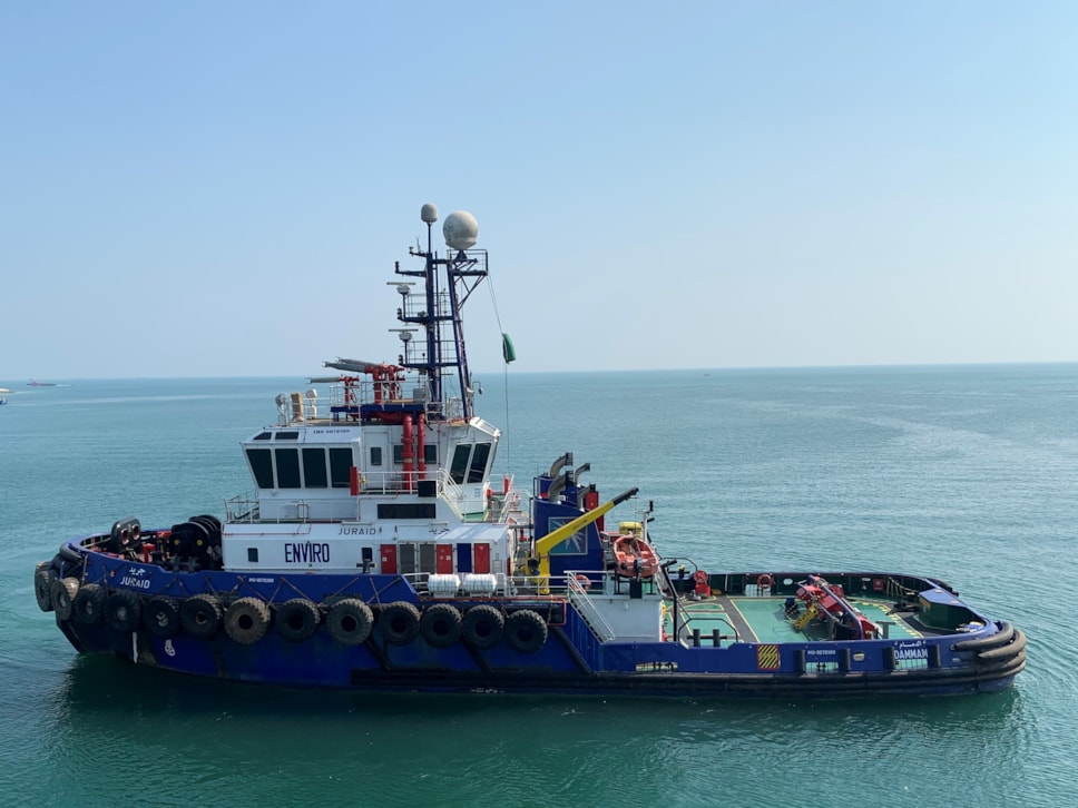 Saudi Aramco Tug with Enviro Notation