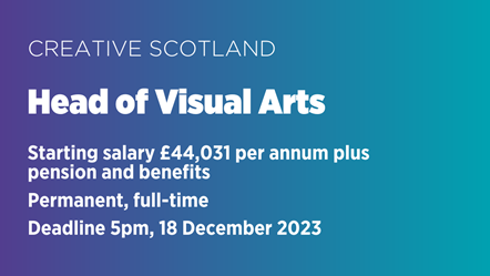Head of Visual Arts PR Gloo 1