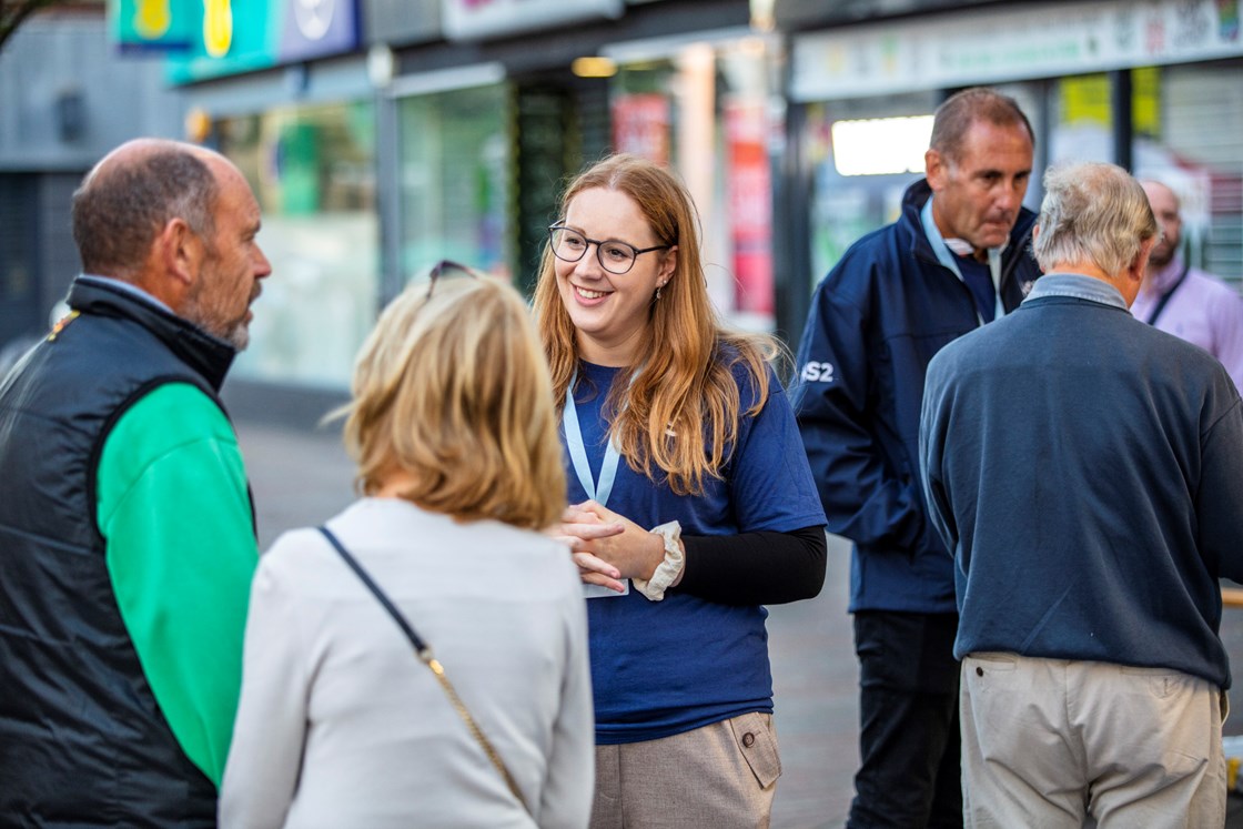 Community engagement roadshow at Stafford