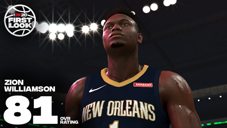 NBA2K20 Zion Williamson Horizontal