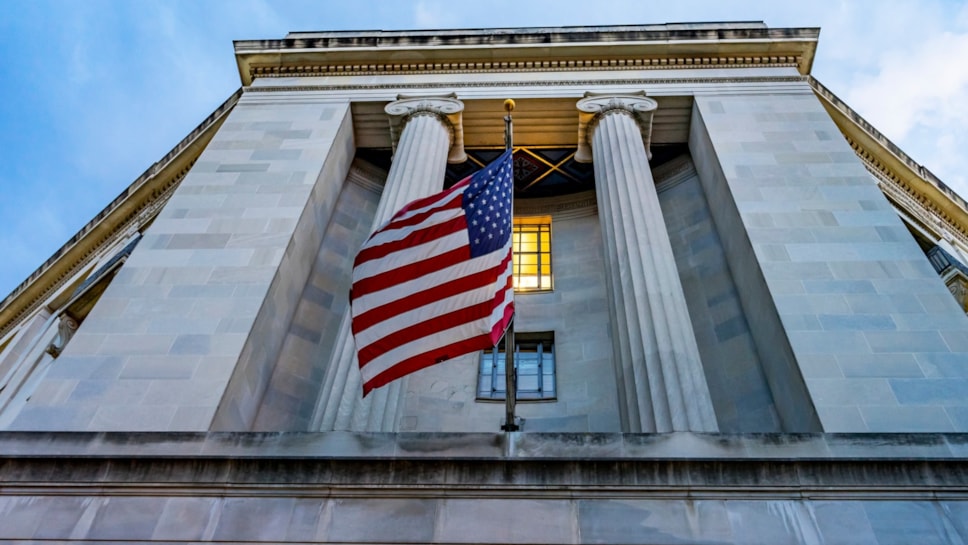 Building with Flag - AUS Election Security Report cropped