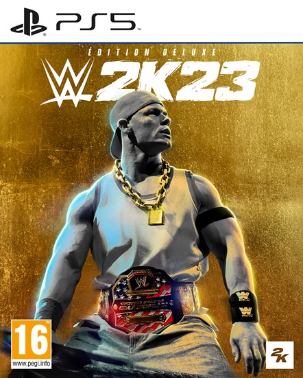 2K WWE 2K23 Packaging Édition Deluxe PlayStation 5 FR (A plat)