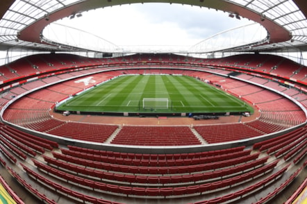 A stock image of the inside of the Emirates Stadium