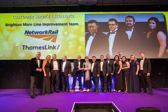 Brighton Main Line Improvement project scoops industry awards: National Rail Awards 2019 Customer Service Excellence