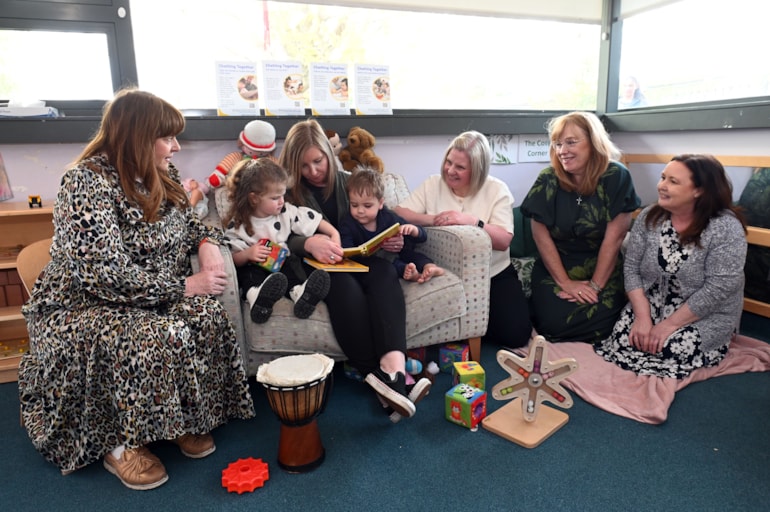 Chatting Together benefits children in Early Childhood Centres