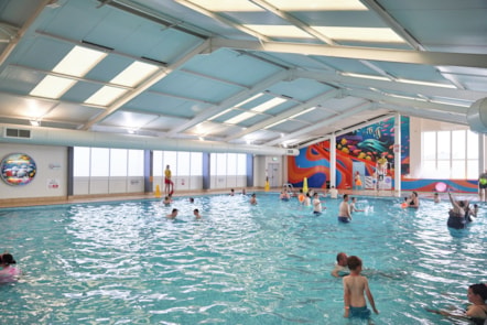 Indoor pool, Blue Dolphin