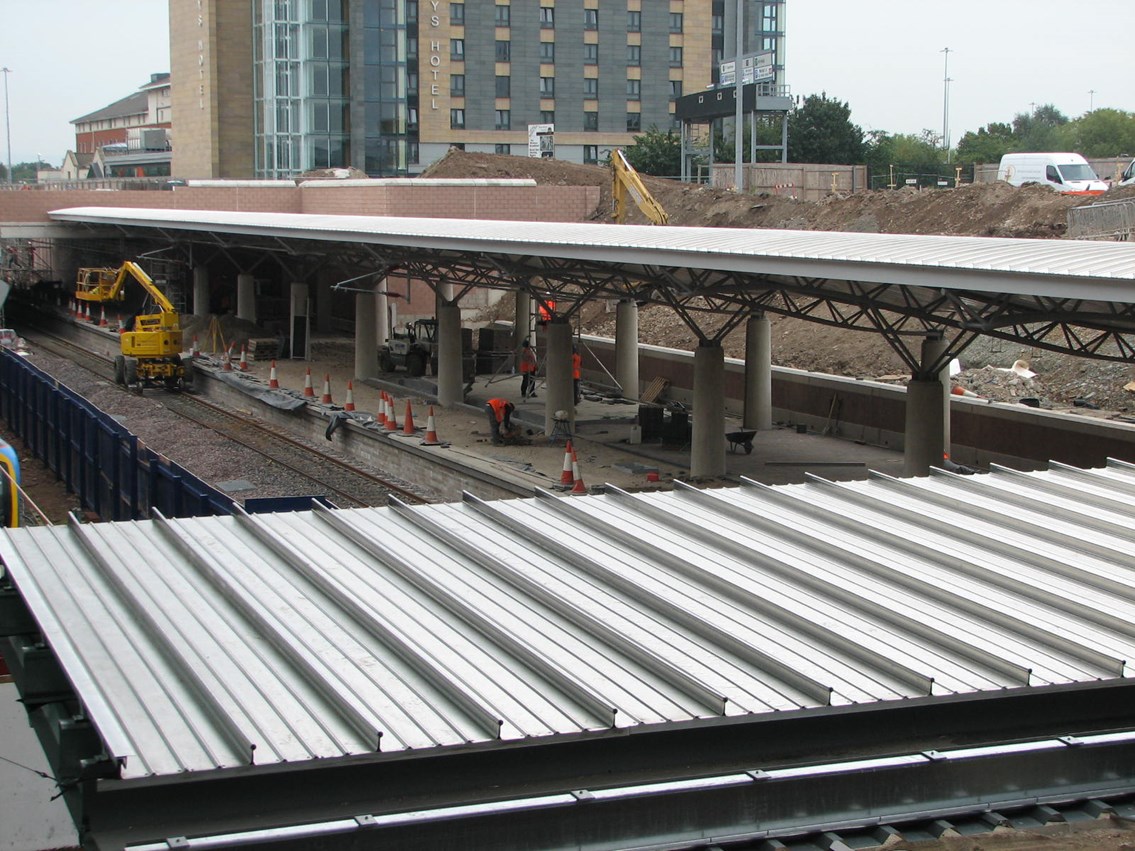 Manchester Airport Third Platform: Third Platform In Progress (16/09/2008)