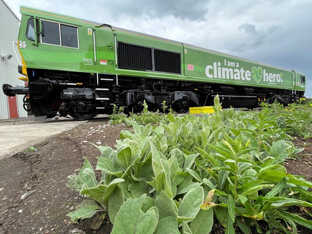 New Climate Hero Visiting Glasgow Central: Climate Hero Train