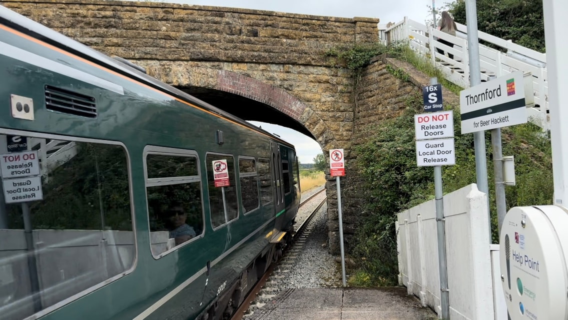 TWO WEEKS TO GO: Heart of Wessex line to close between Weymouth and Castle Cary for vital track replacement work: Thornford station-2