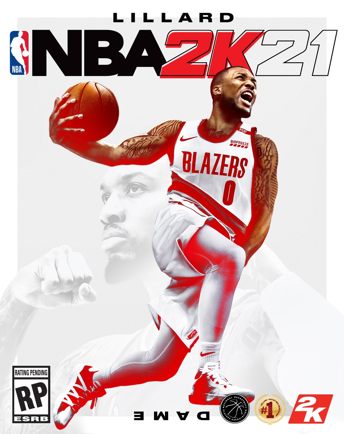 NBA 2K21 - CG Cover - Damian Lillard - Vertical (ESRB)