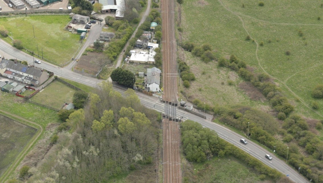 Tile Shed level crossing