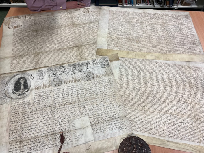 The Leeds Charter: West Yorkshire Archive Service preserve the copy of the Leeds Charter and a second ornate charter, granted decades later in 1661 by Charles II.
The granting of the prestigious charter changed the course of the city’s history, laying the foundations of modern-day Leeds by incorporating it as a “free borough” and a “body corporate and politic.”