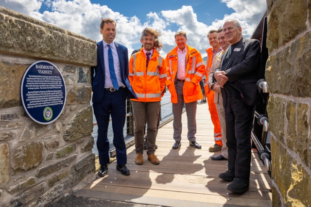 Barmouth heritage plaque unveiling event, May 2024-4