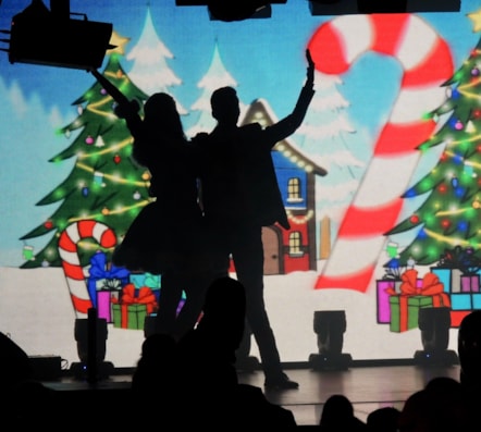 Haven Festive Breaks entertainment silhouette