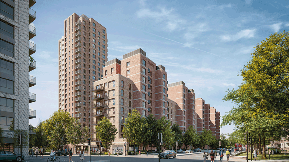 How the new homes at Woodberry Down could look