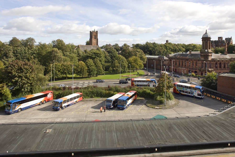 Kilmarnock Bus Station refurbishment gets underway