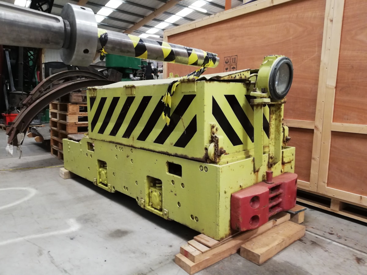 Greenwood & Batley 4-wheel 2ft 0in gauge, battery electric mine locomotive