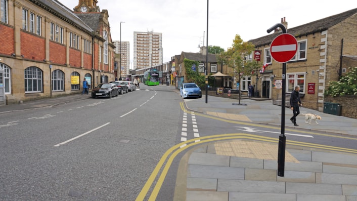 Armley Town Street - Crab Lane junction visualisation: Armley Town Street - Crab Lane junction visualisation